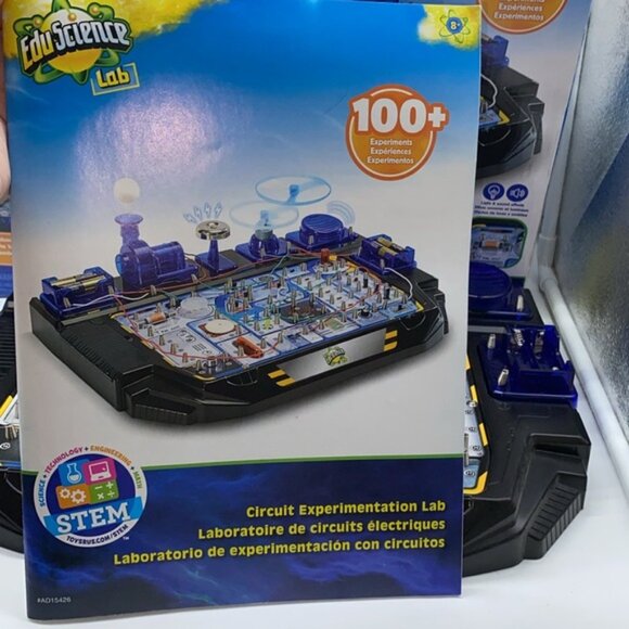 Edu Science Lab 100+ Experiments Circuit Experimentation Lab Educational Set - Picture 5 of 9